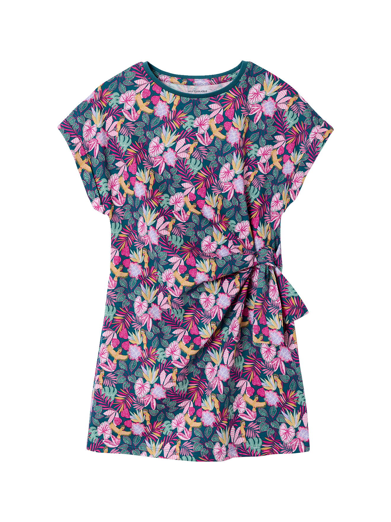 Robe jersey imprimée, VERTBAUDET