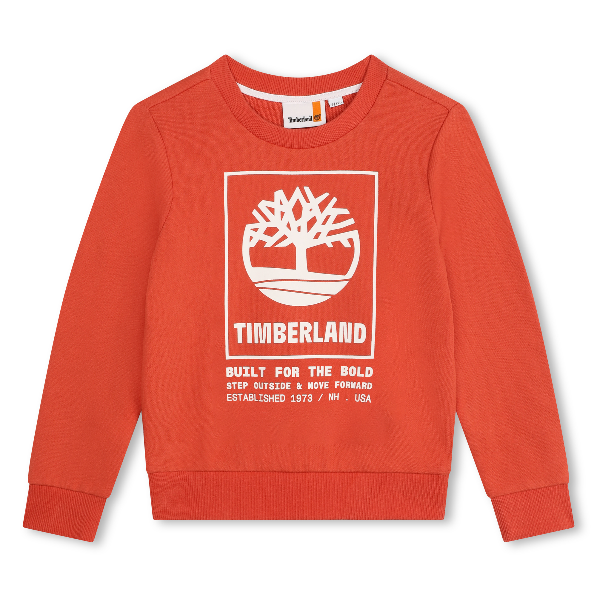 Sweat-shirt molletonné à motif, TIMBERLAND