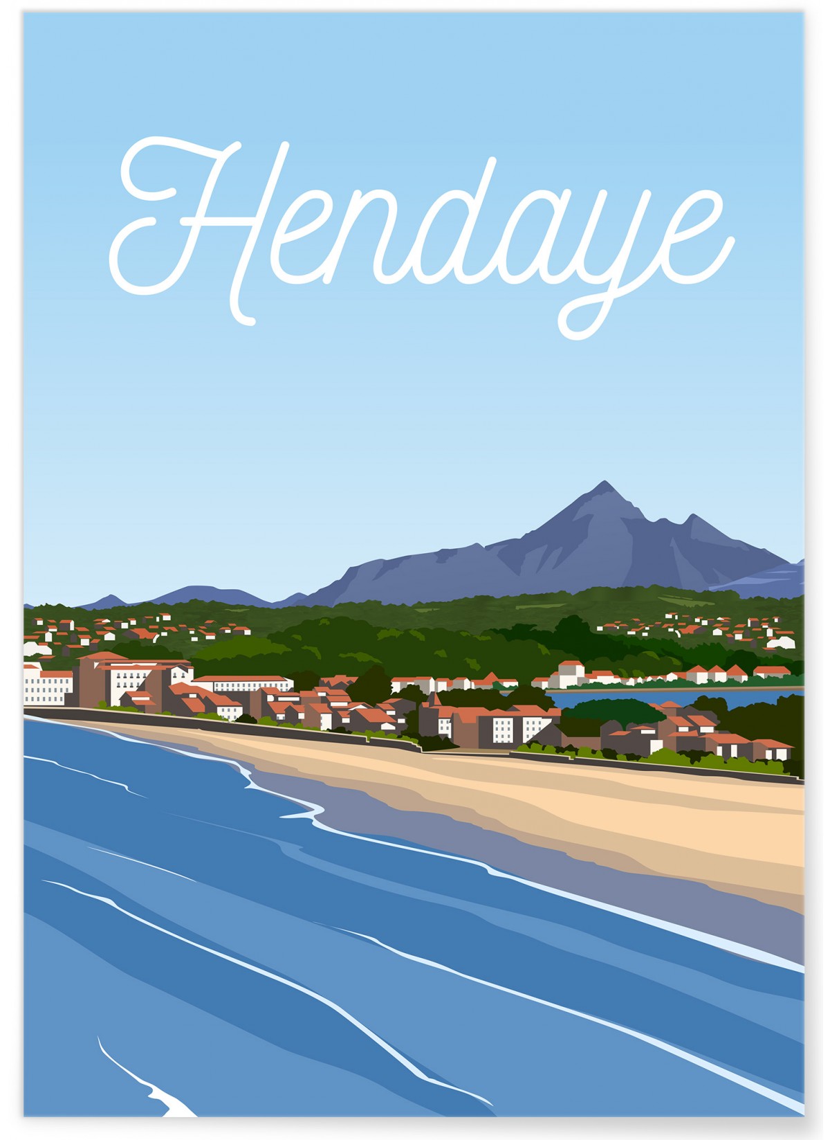 Affiche ville de Hendaye, L'AFFICHERIE