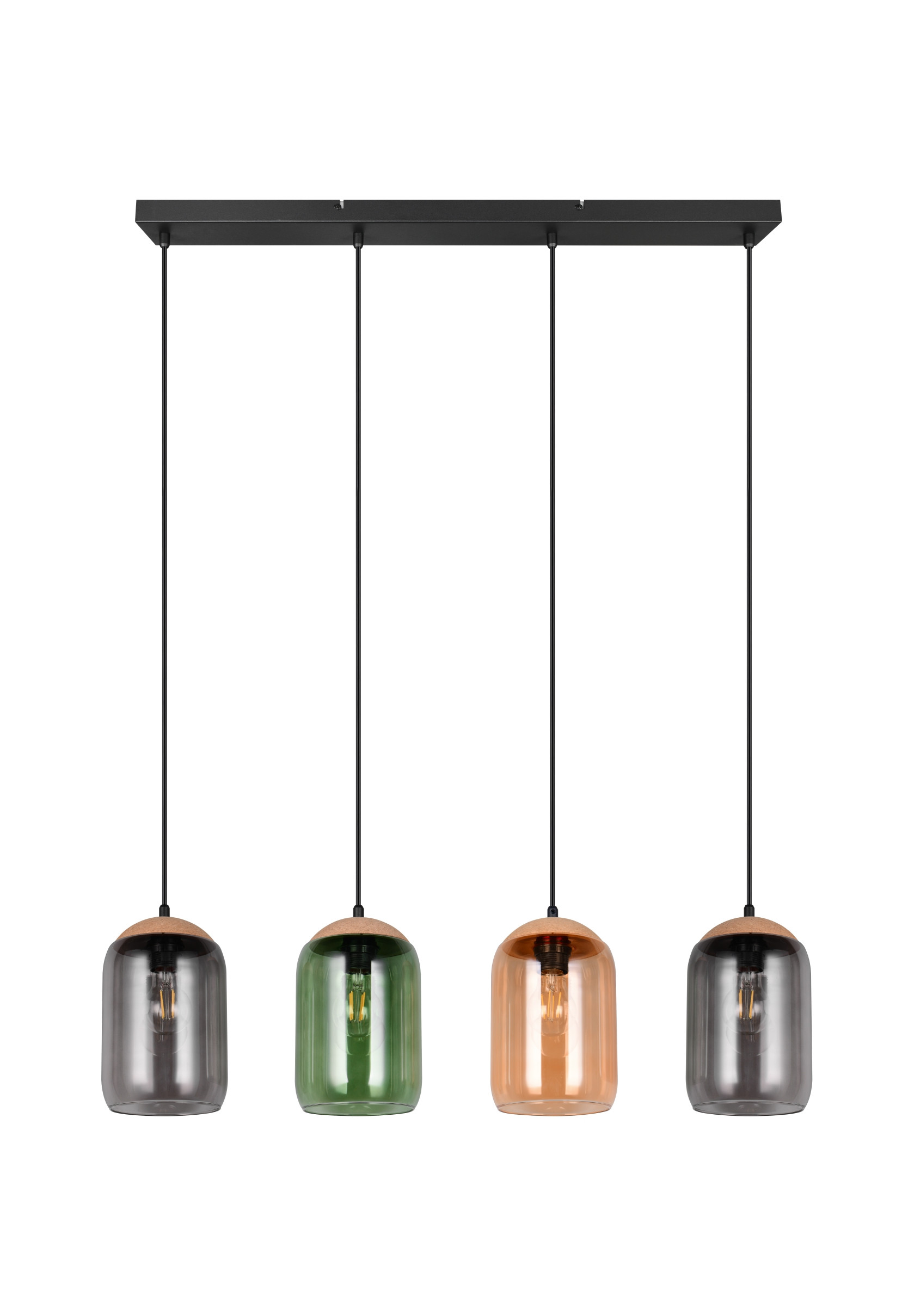Suspension en verre bohème, CORK, TRIO