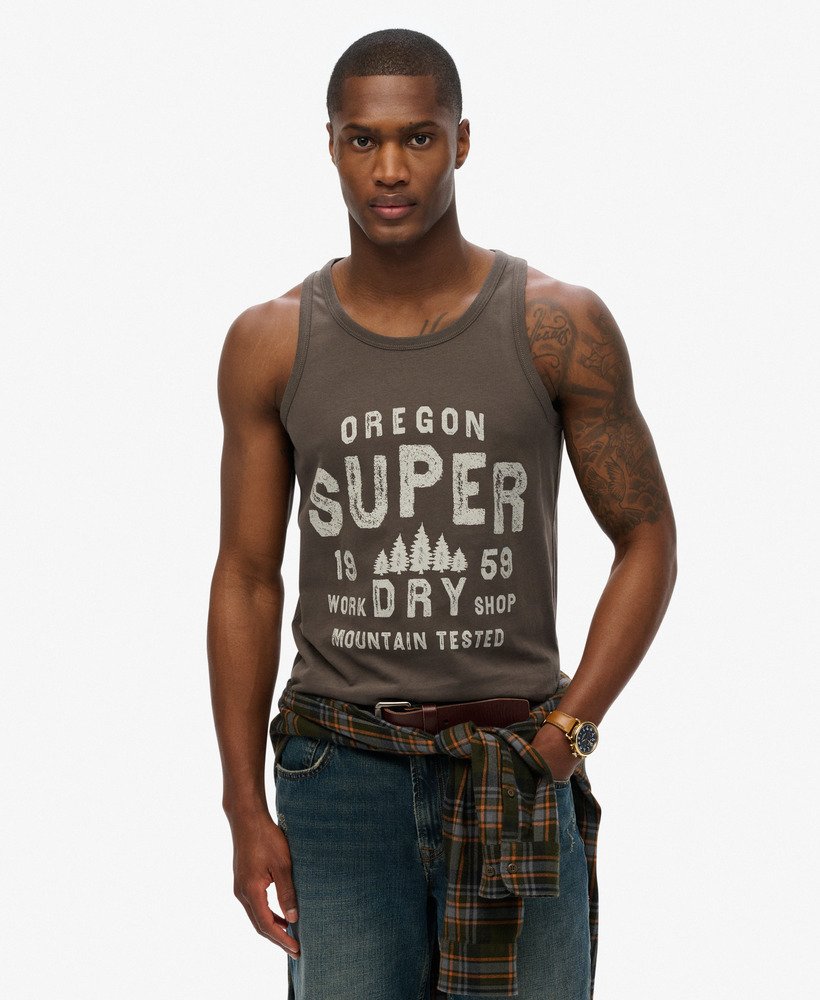 Débardeur Work Shop, SUPERDRY