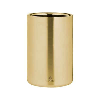 Double Wall Wine Cooler in Gold 1.3L VINERS
