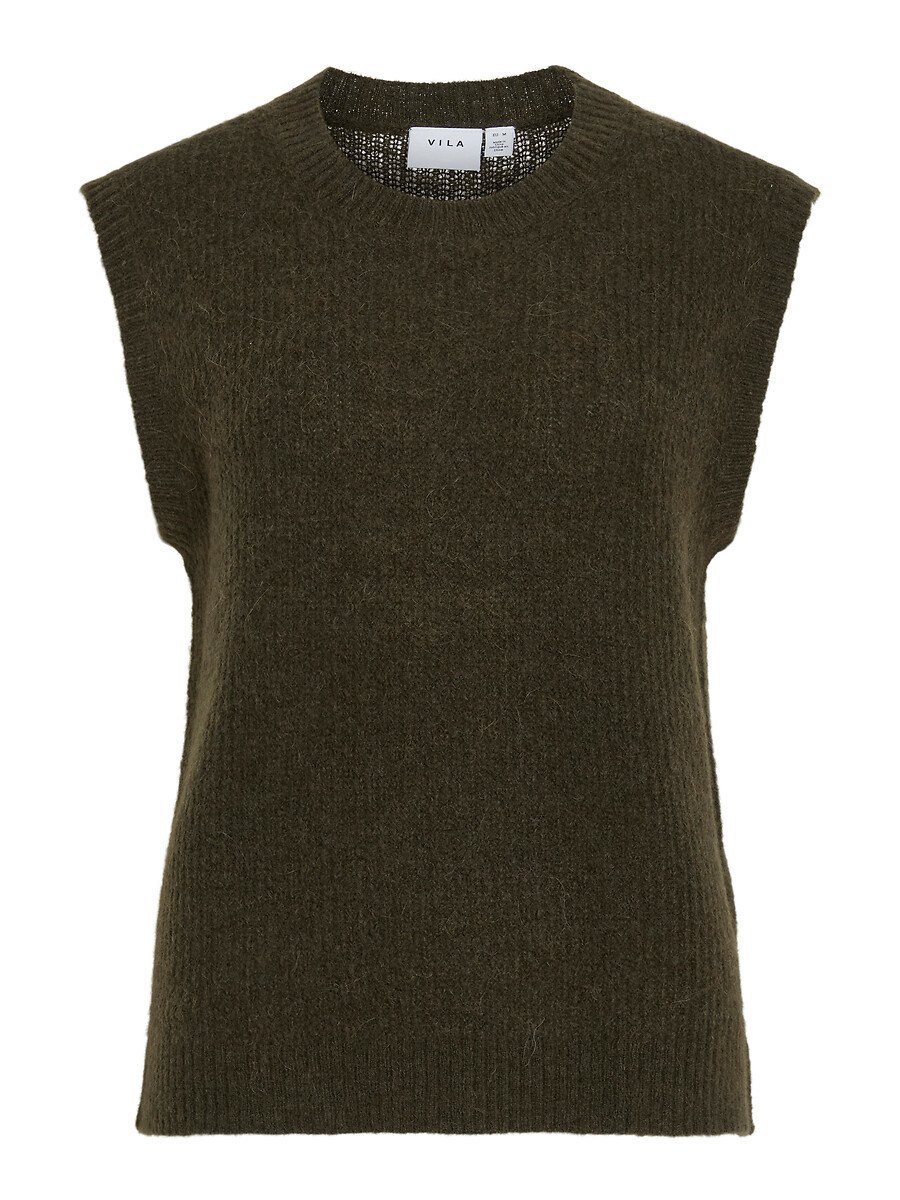 Maglione girocollo senza maniche, VILA