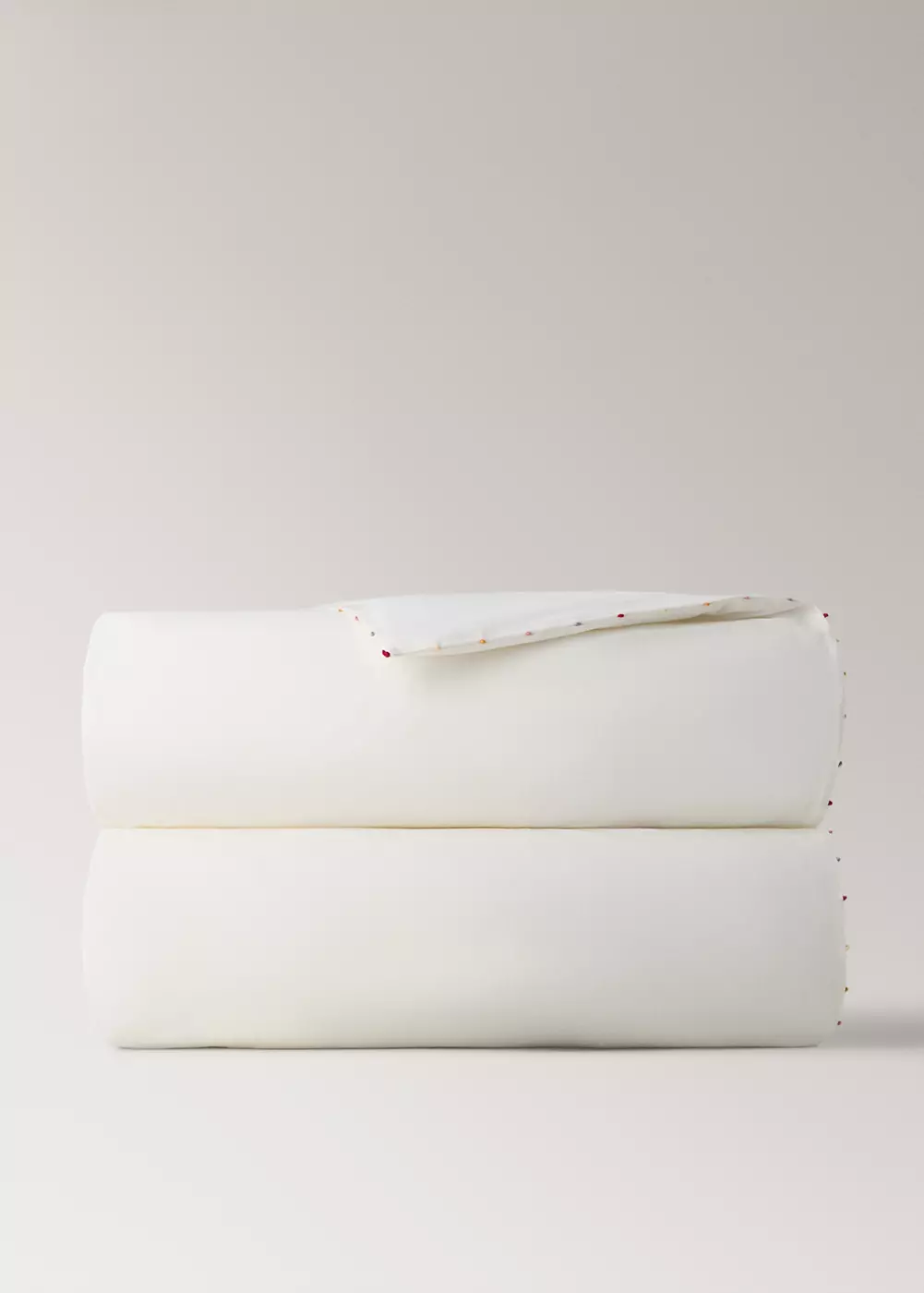 Housse de couette berceau 100 % coton brodée, MANGO HOME