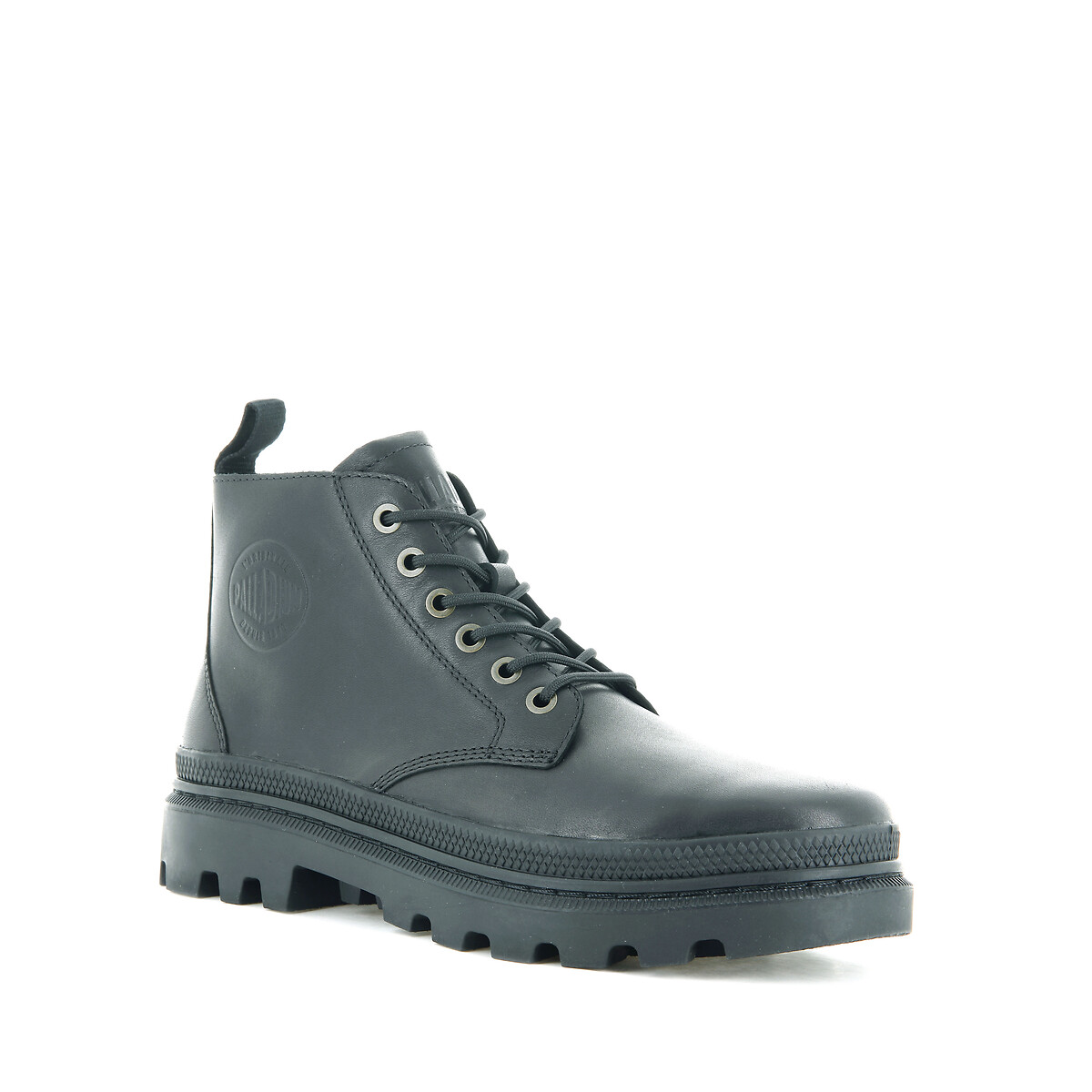 Boots in leer pallatrooper hi relax zwart Palladium | La Redoute