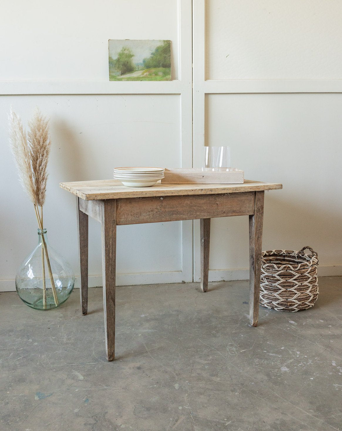 Petite table à manger de ferme Romy N°1517 - Bon état, DEBONGOUT