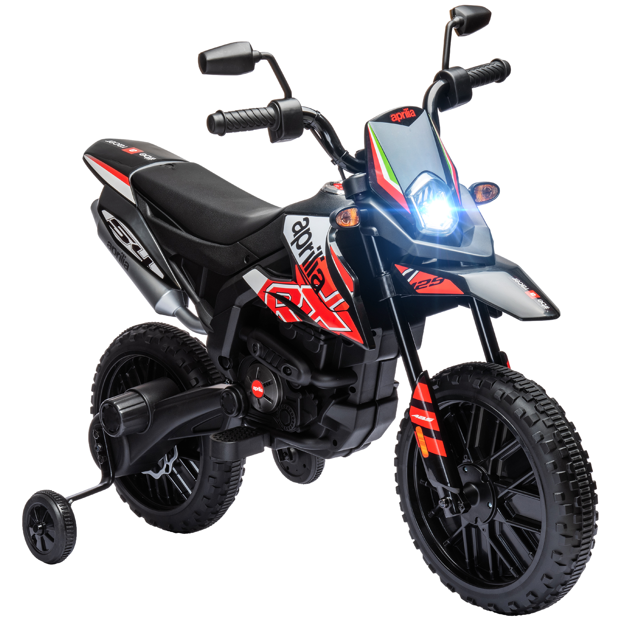 Moto électrique à conducteur assis PP Rouge, AIYAPLAY
