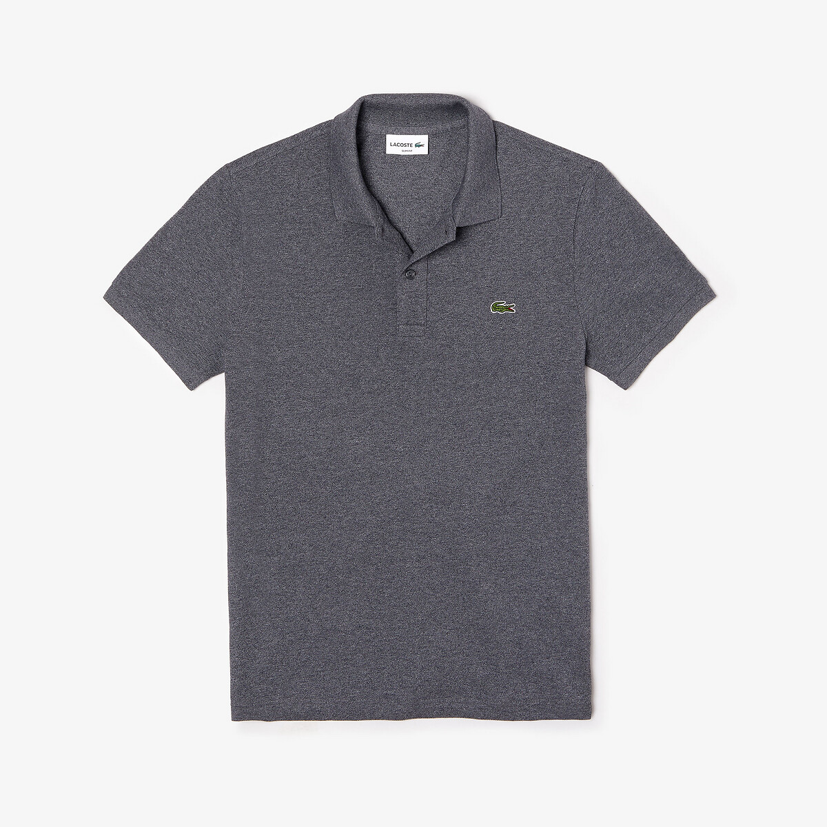 Dark grey lacoste polo deals