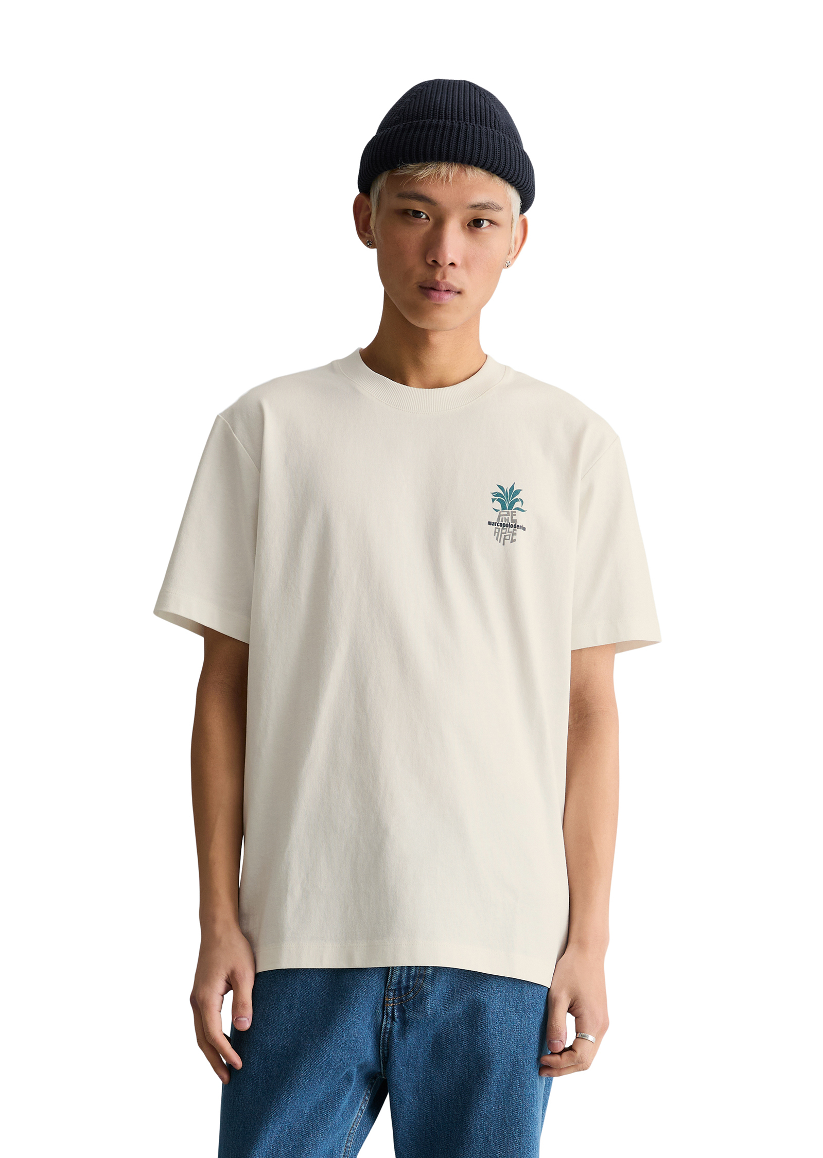 T-shirt DfC relaxed en pur coton bio, MARC O’POLO DENIM
