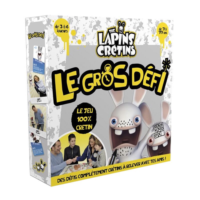 Jeu De Plateau Lapins Cretin Le Gros Defi Abysse Corp La Redoute