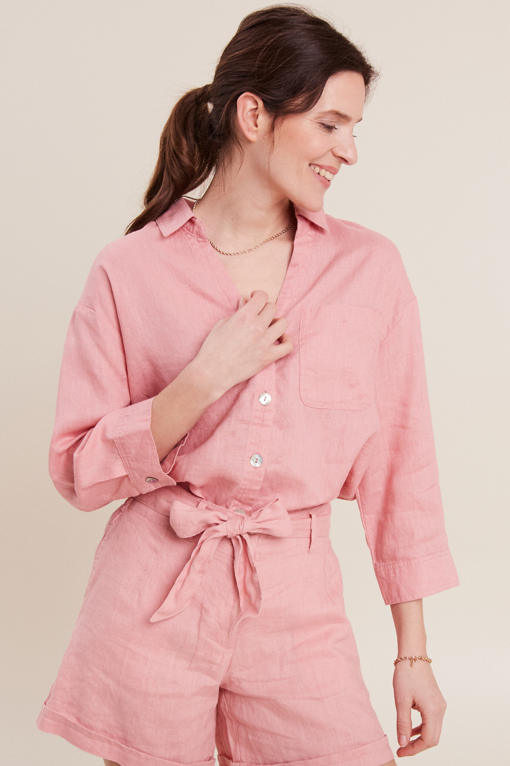 Chemise manches 3/4, BREAL