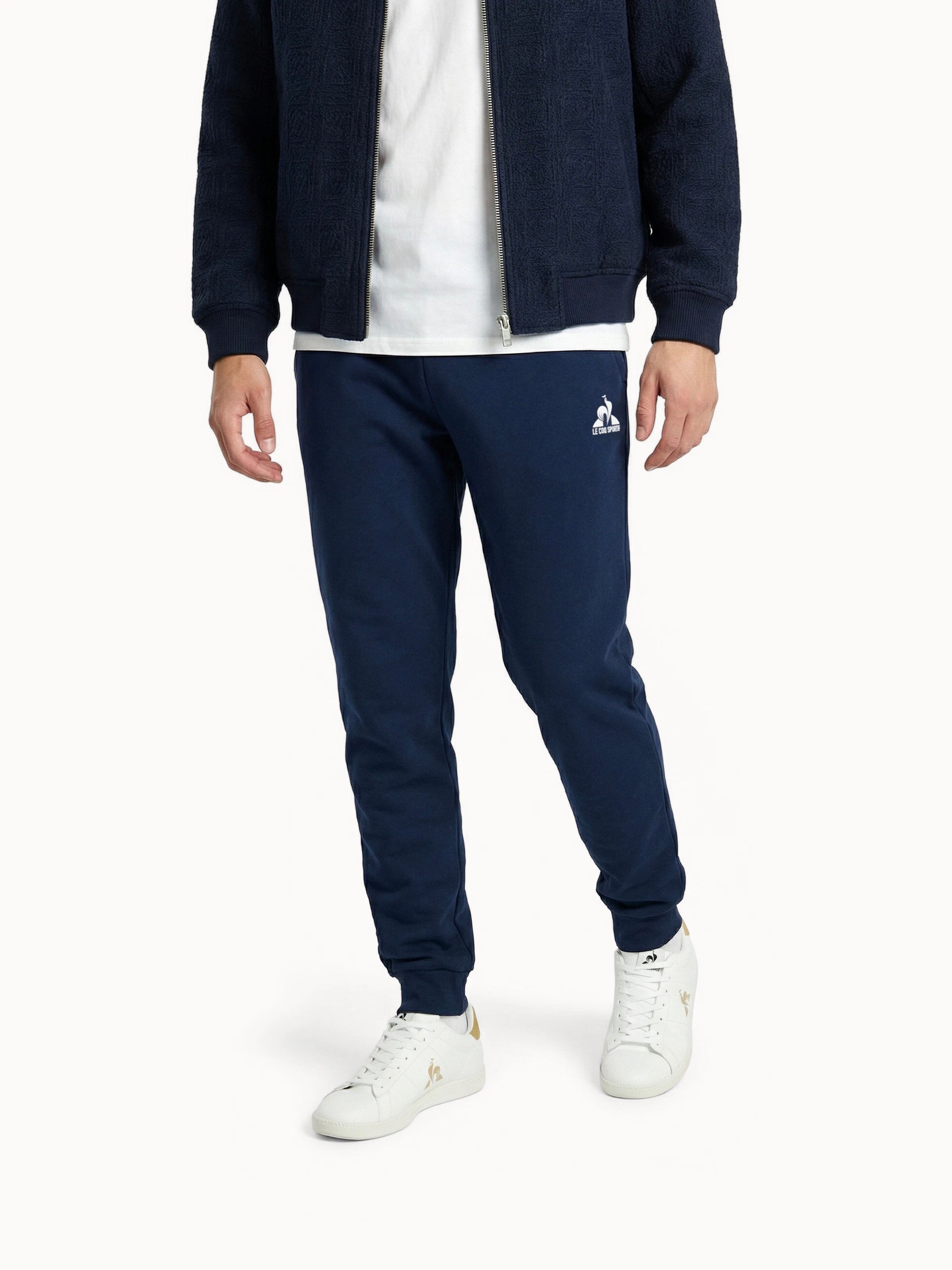 Pantalon avec détails tricolores Teamsport, LE COQ SPORTIF