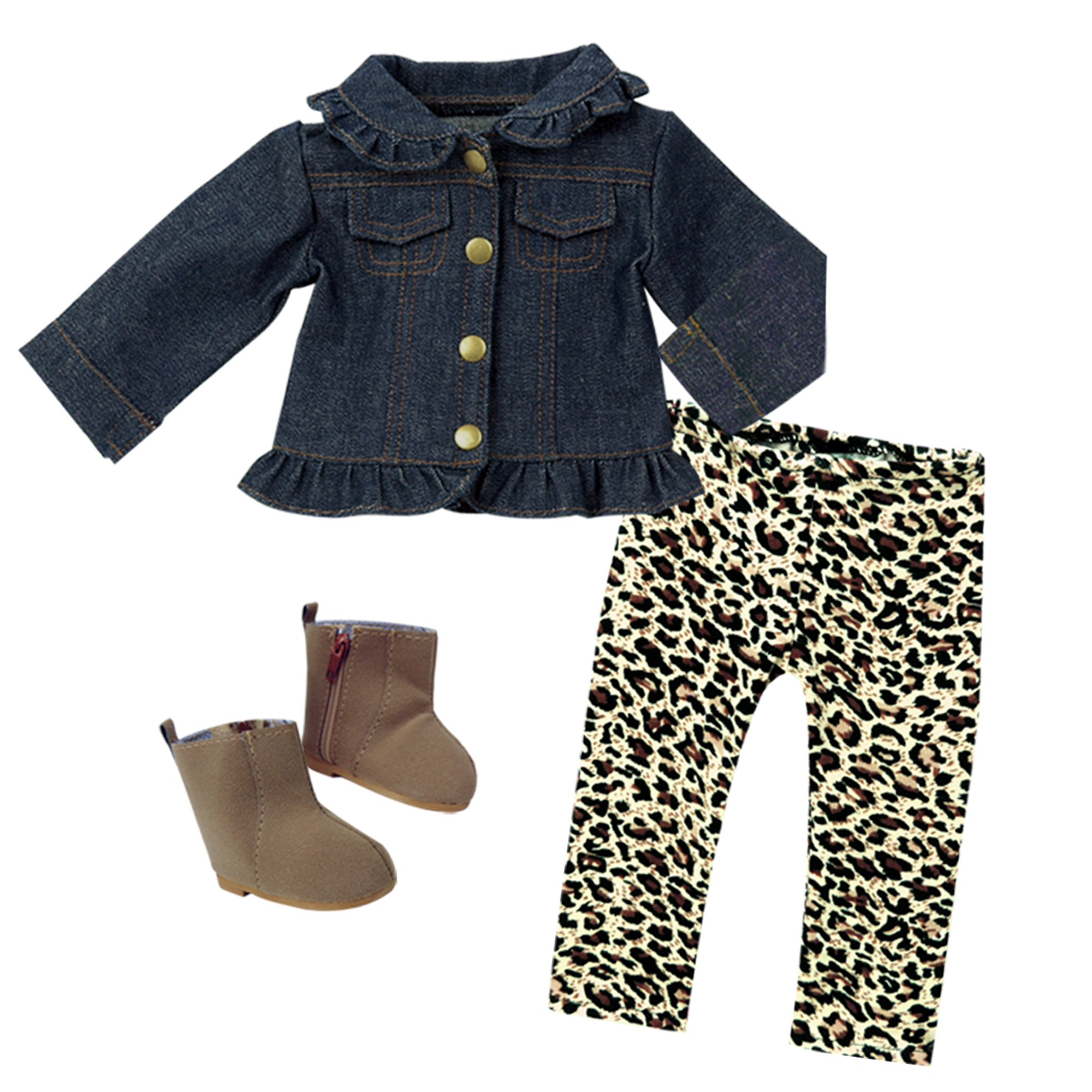 3Pcs Vêtements Accessoires Poupée, TEAMSON KIDS
