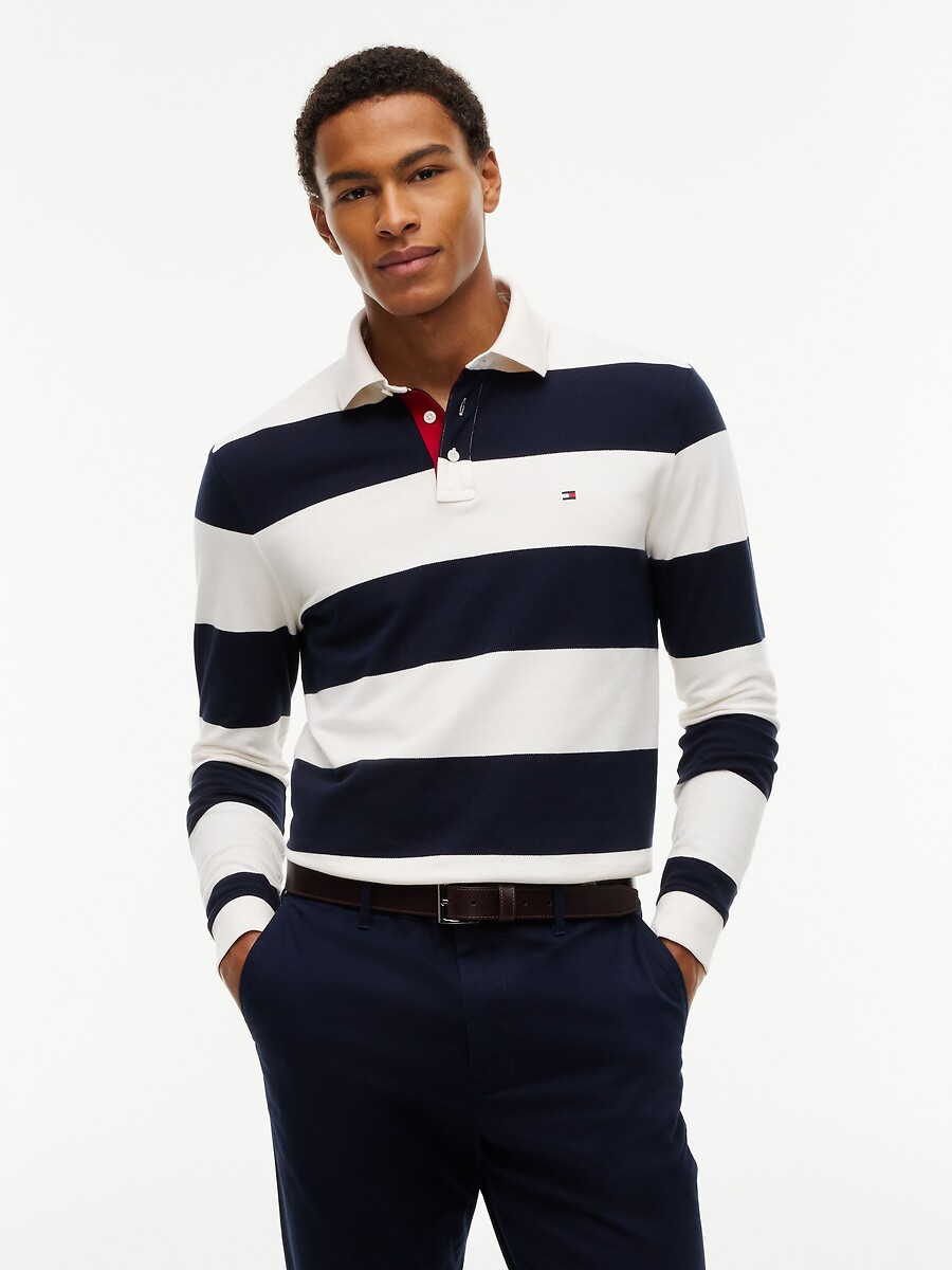 Polo manches longues, TOMMY HILFIGER
