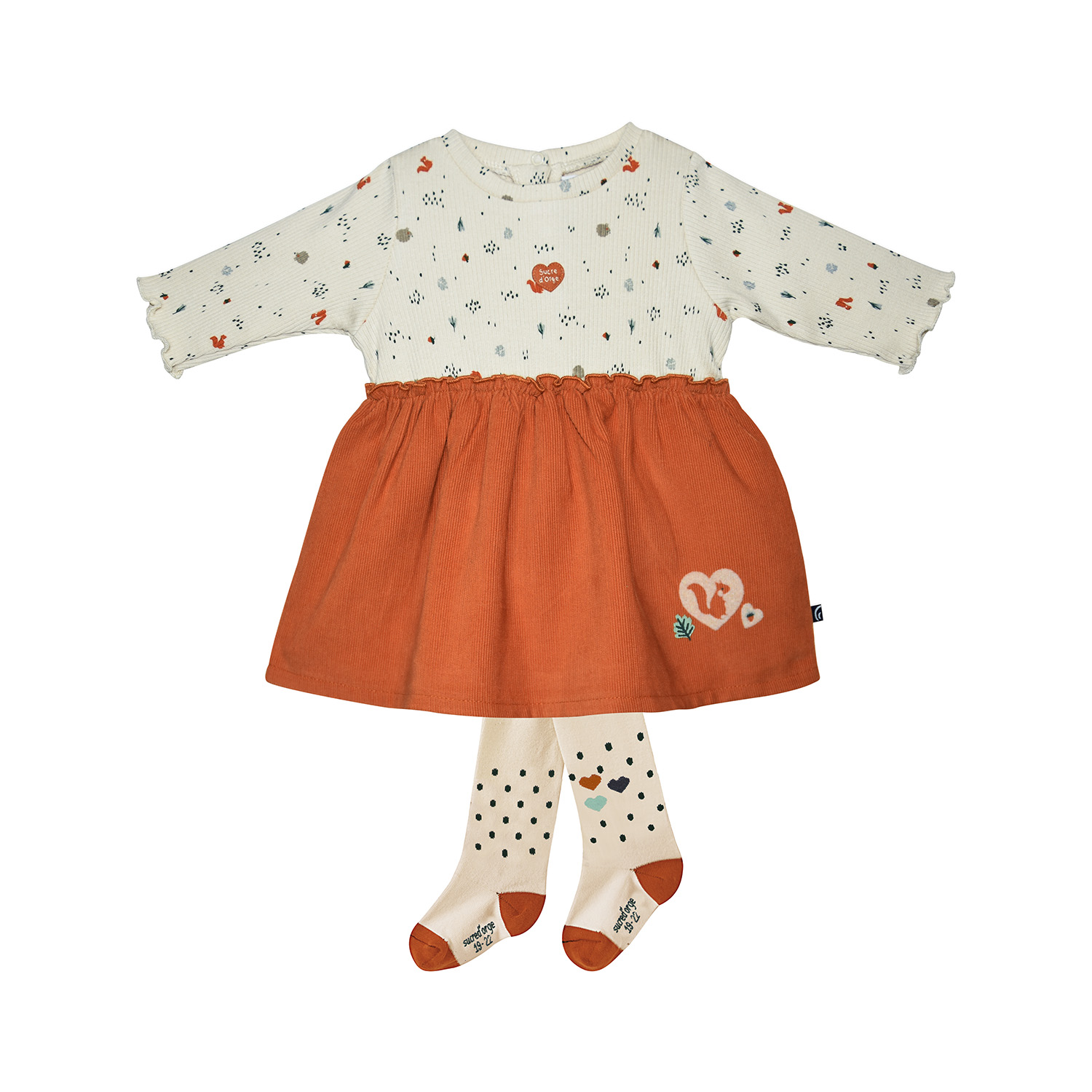 Robe collant isadora maille naissance, SUCRE D'ORGE