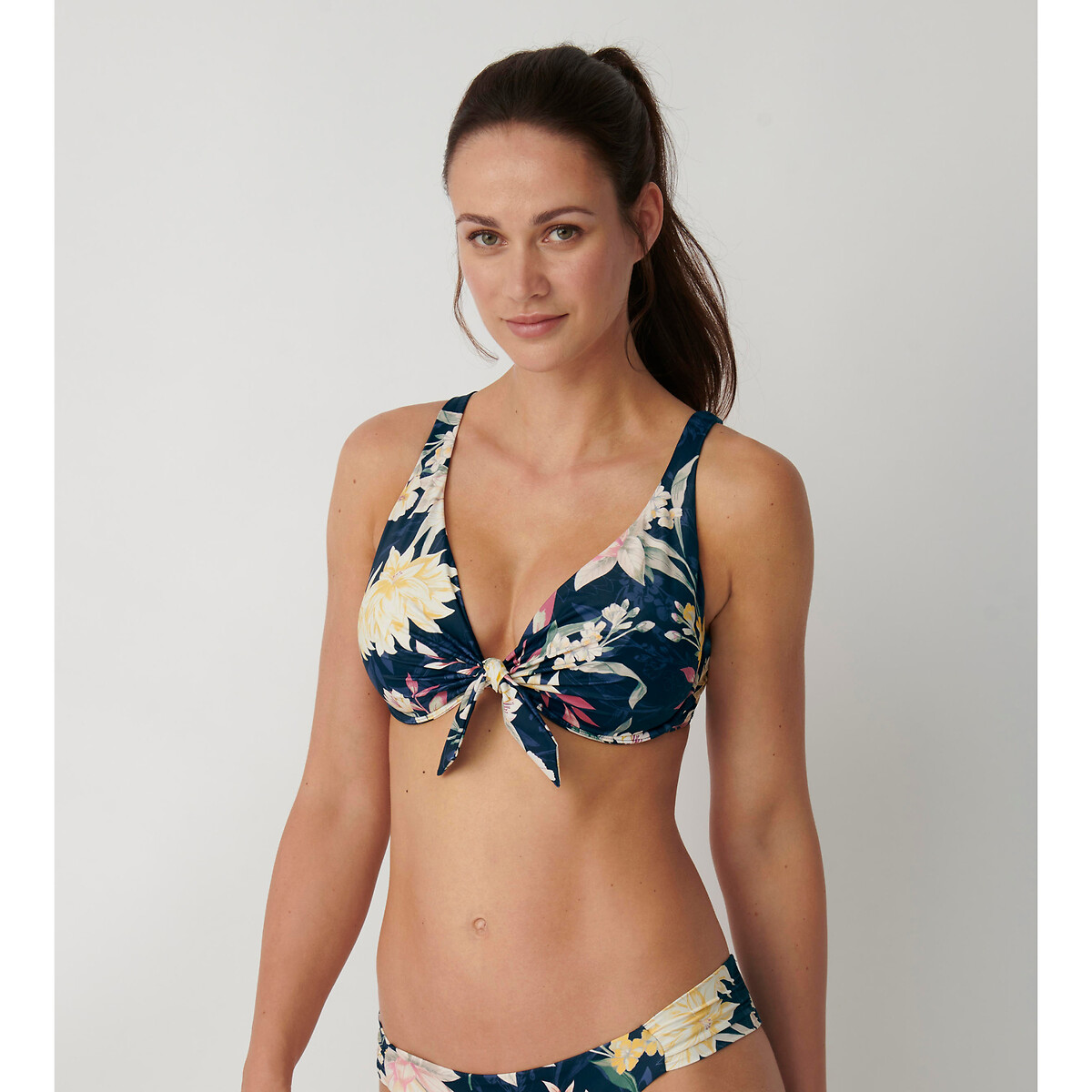 Roxy B Leaf Garden Crop Top Swim Suit - 42nd Street Clothing