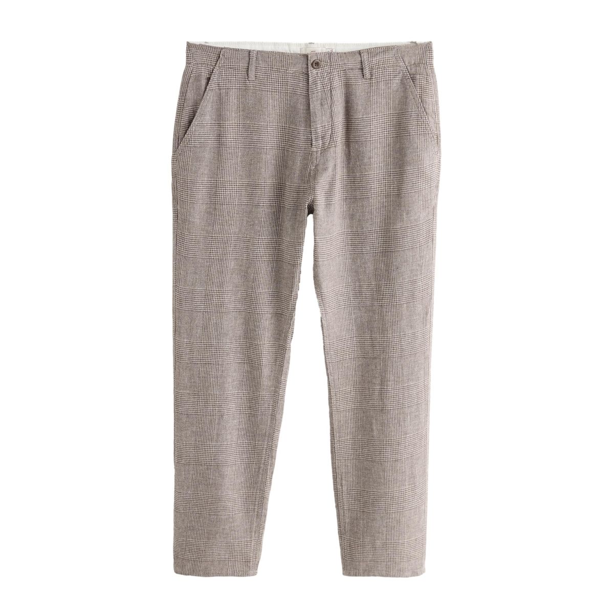 Pantalon en lin majoritaire signature, NEXT