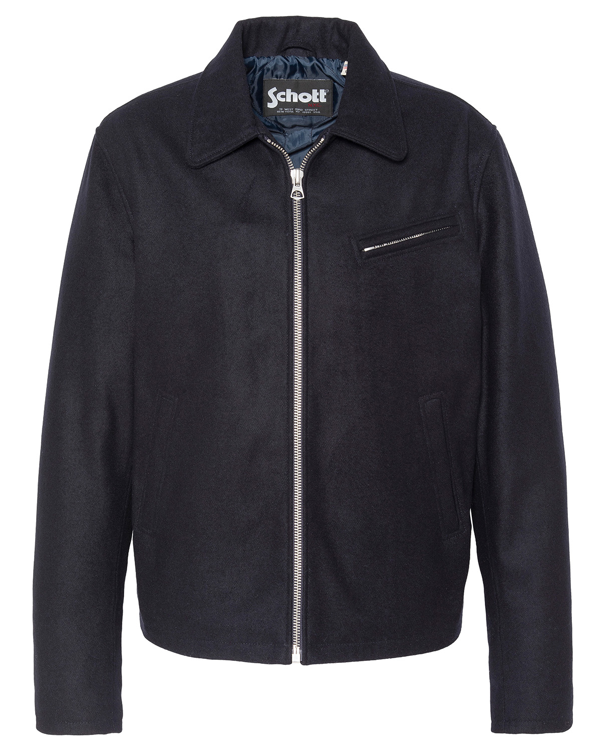 Blouson casual en laine mélangée, SCHOTT