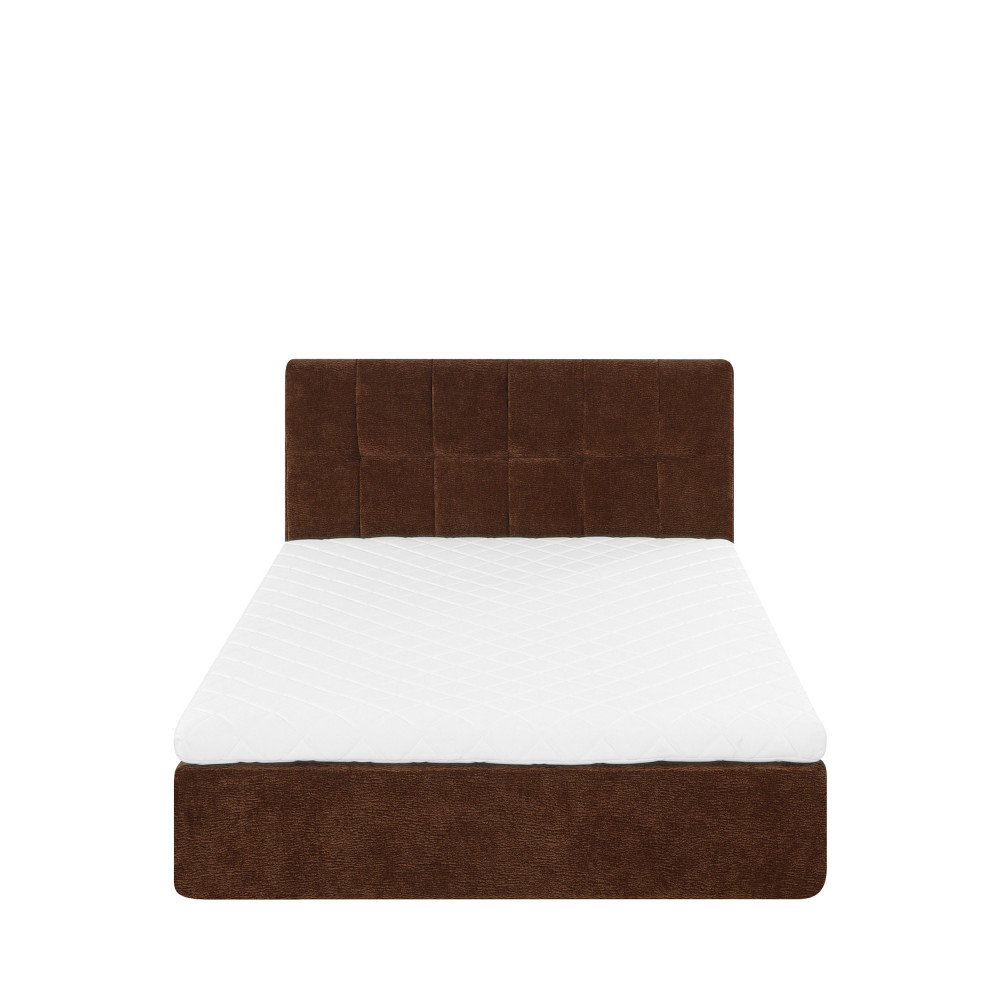 Lit complet compressé boxspring tissu 160x200cm- AIR NEST, DRAWER