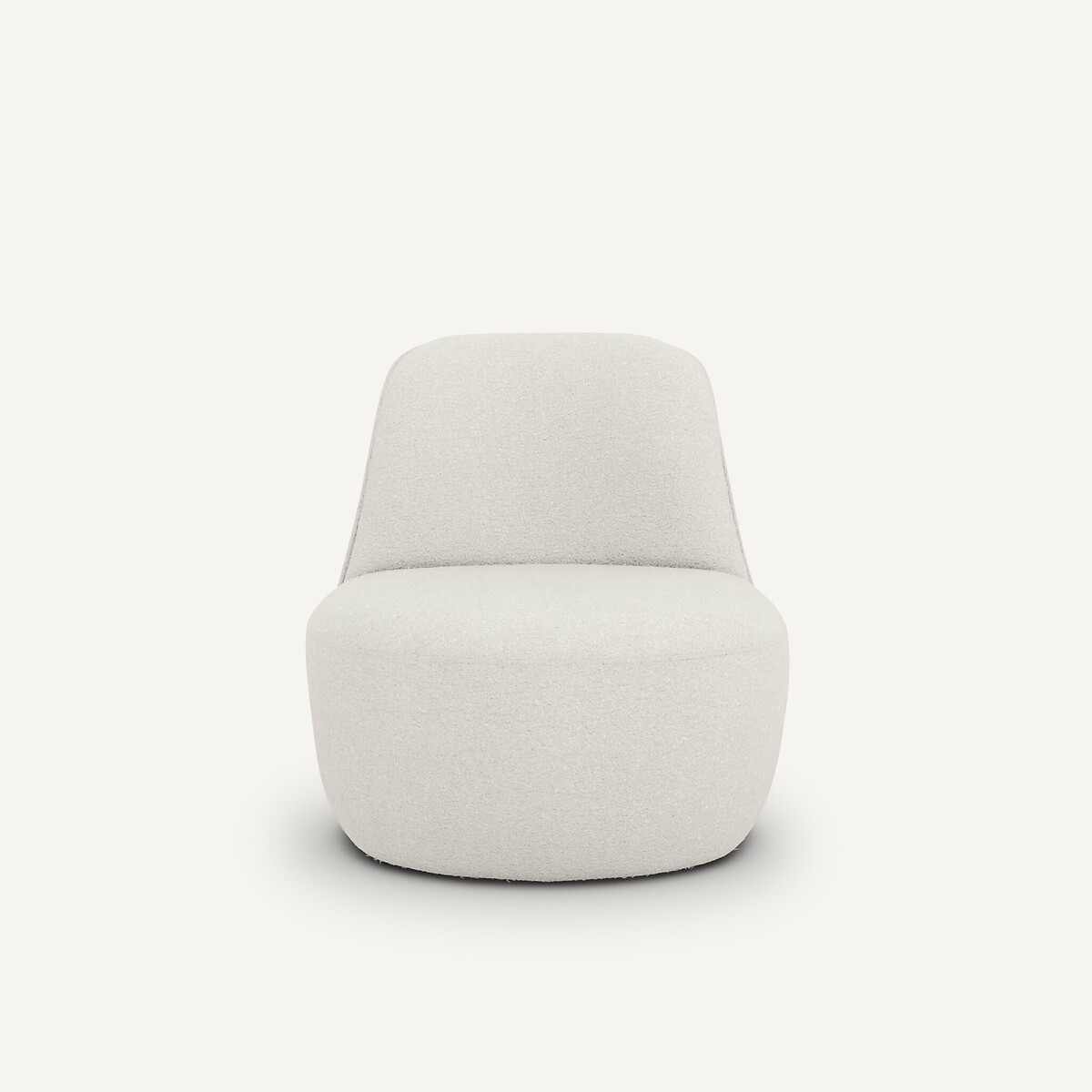 Sillón giratorio de poliéster en tejido de rizo, Rosebury, EMMANUEL GALLINA X AM.PM