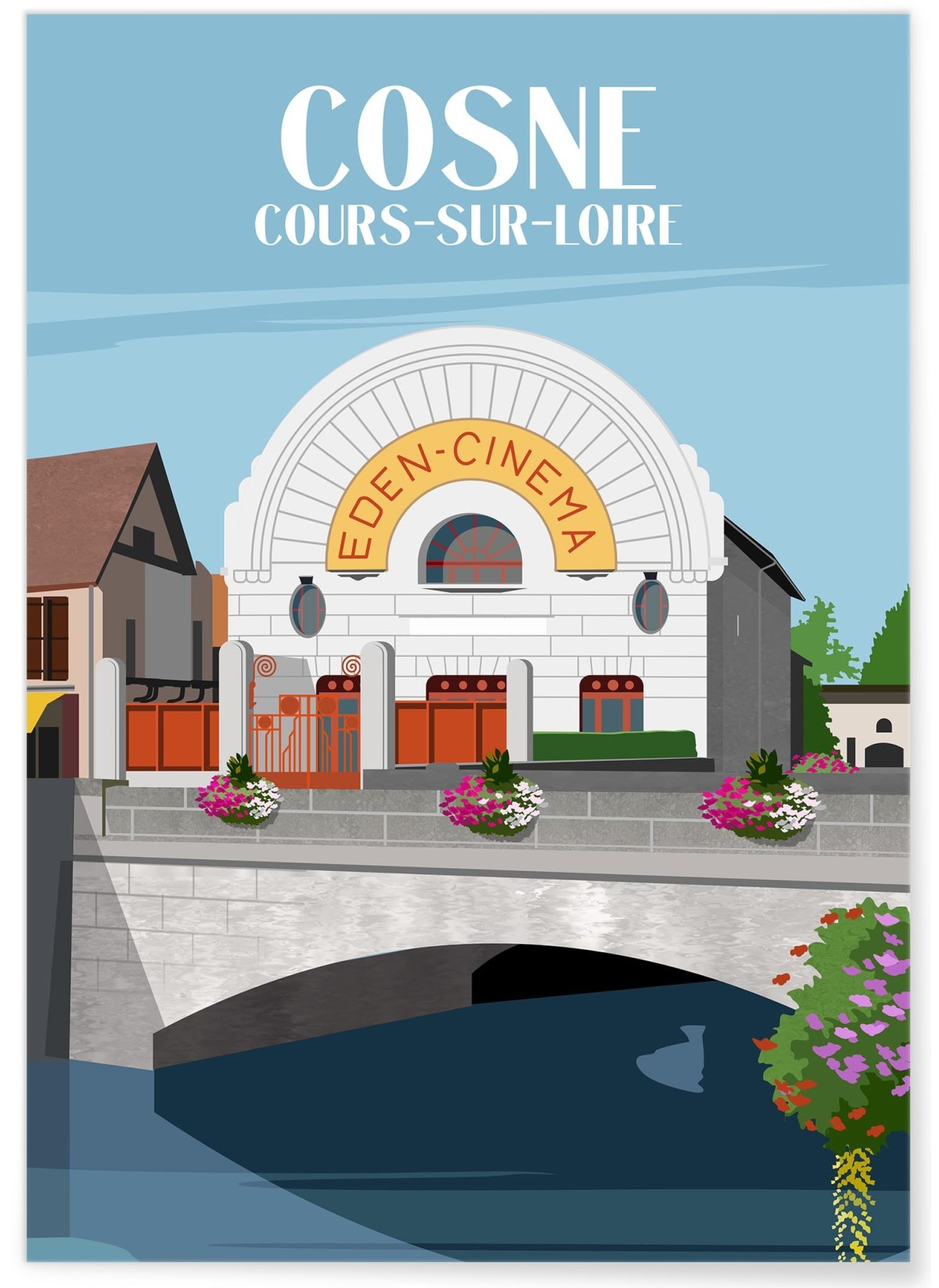 Affiche ville Cosne-Cours-sur-Loire, L'AFFICHERIE