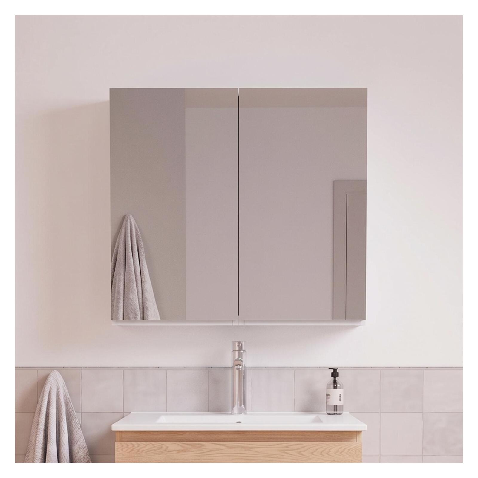 Armoire de toilette 60cm double porte avec miroirs WILL, MOB IN