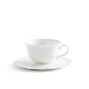 Set of 4 Hirène Tea Cups & Saucers LA REDOUTE INTERIEURS image