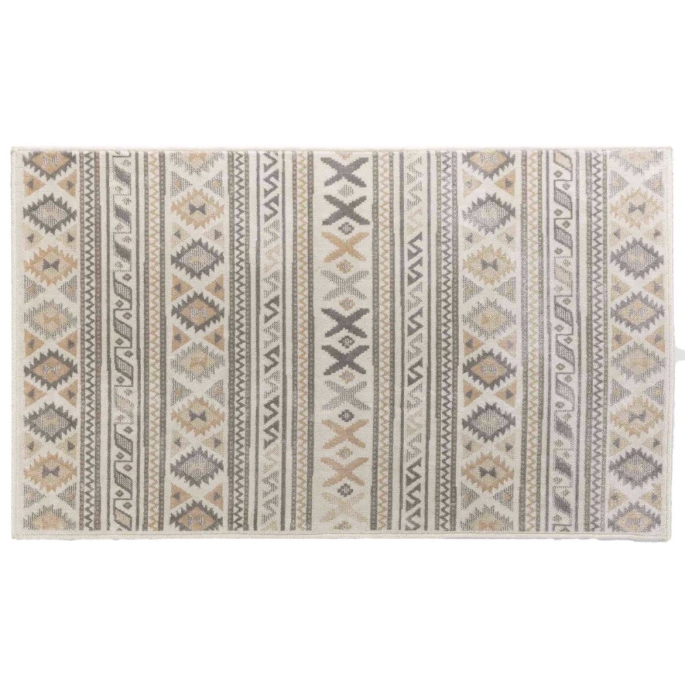 Tapis rectangulaire 68x110 tissé SAKARI NATUREL, DECORATIE