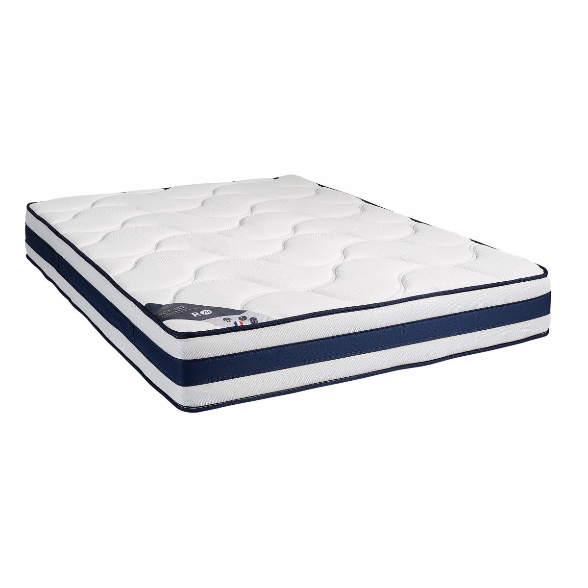 matelas 1026 ressorts ensaches 26 cm r70