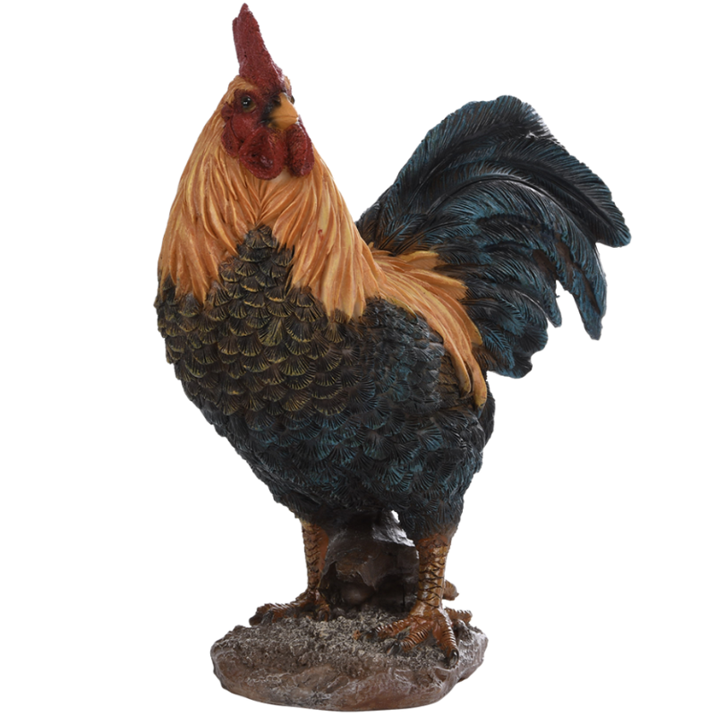 Coq résine Déco jardin, ESSCHERT DESIGN