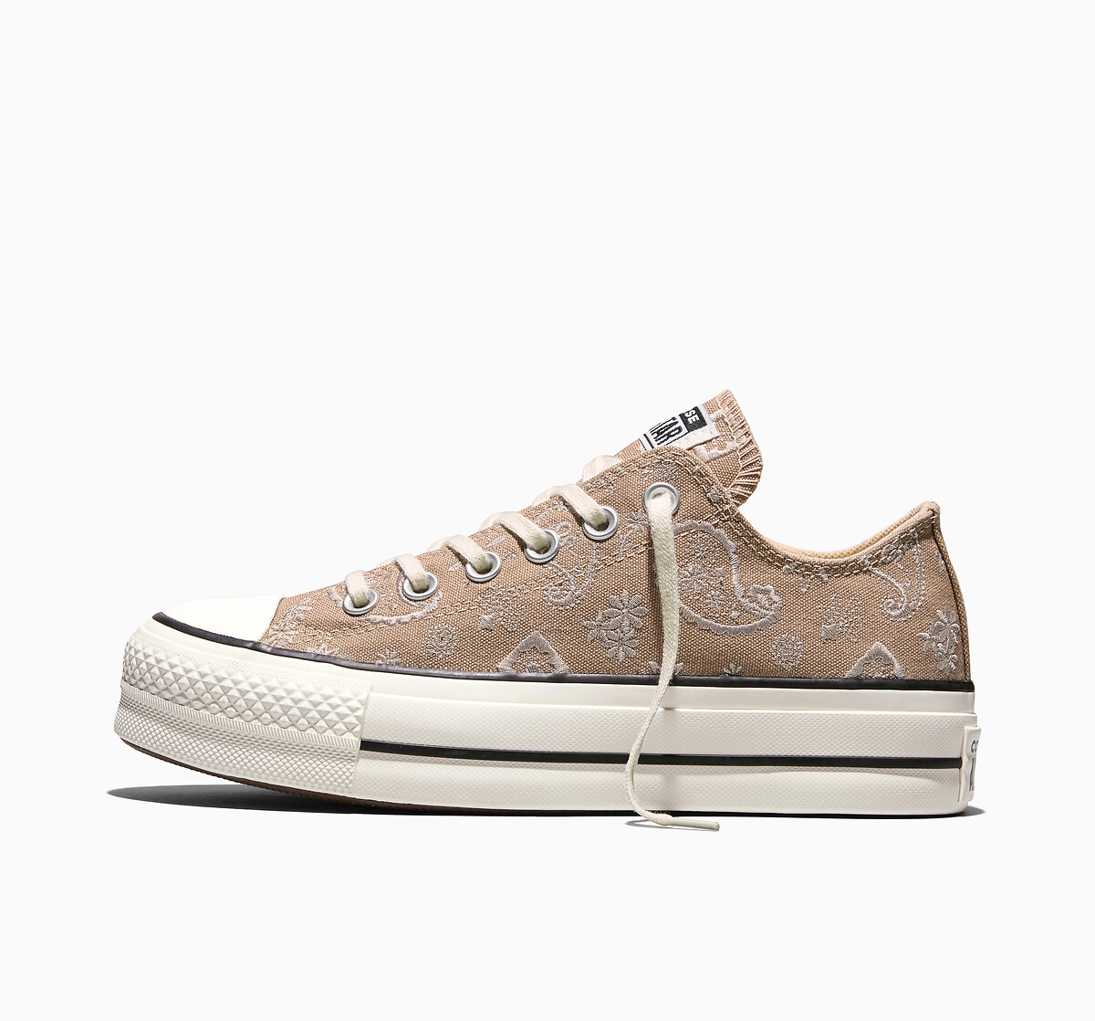 Converse Zapatillas CHUCK TAYLOR ALL STAR LIFT OX ELEVATED PAISLEY — photo 3