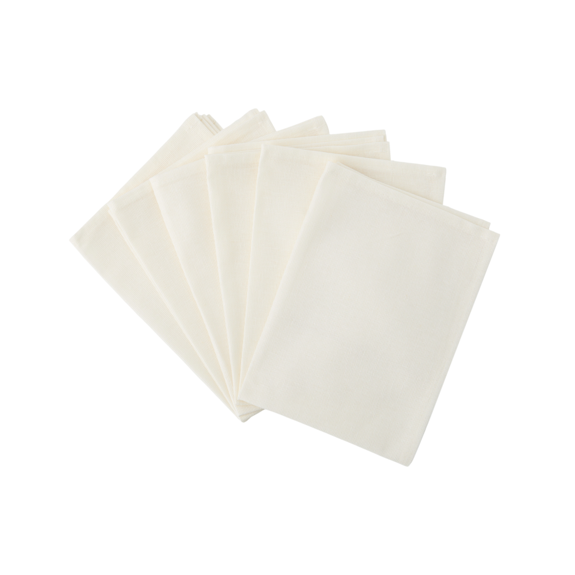 Lot de 6 sets de table enduit coton lin - LAURIE, CAMIF