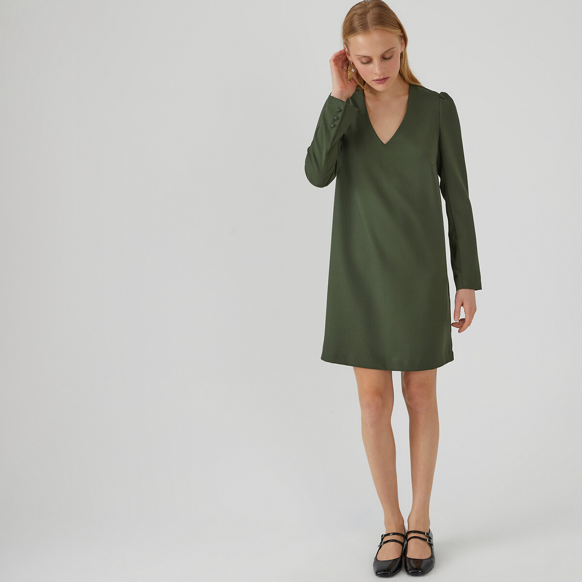 Robe droite polyester recycle la redoute x you La Redoute Collections La Redoute