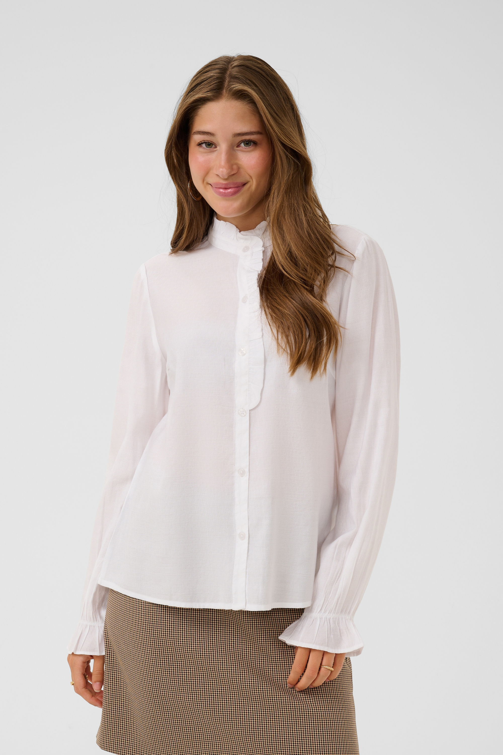 Chemise à manches longues, CREAM