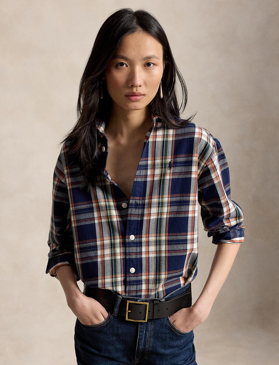 Camicia a quadri a maniche lunghe, POLO RALPH LAUREN