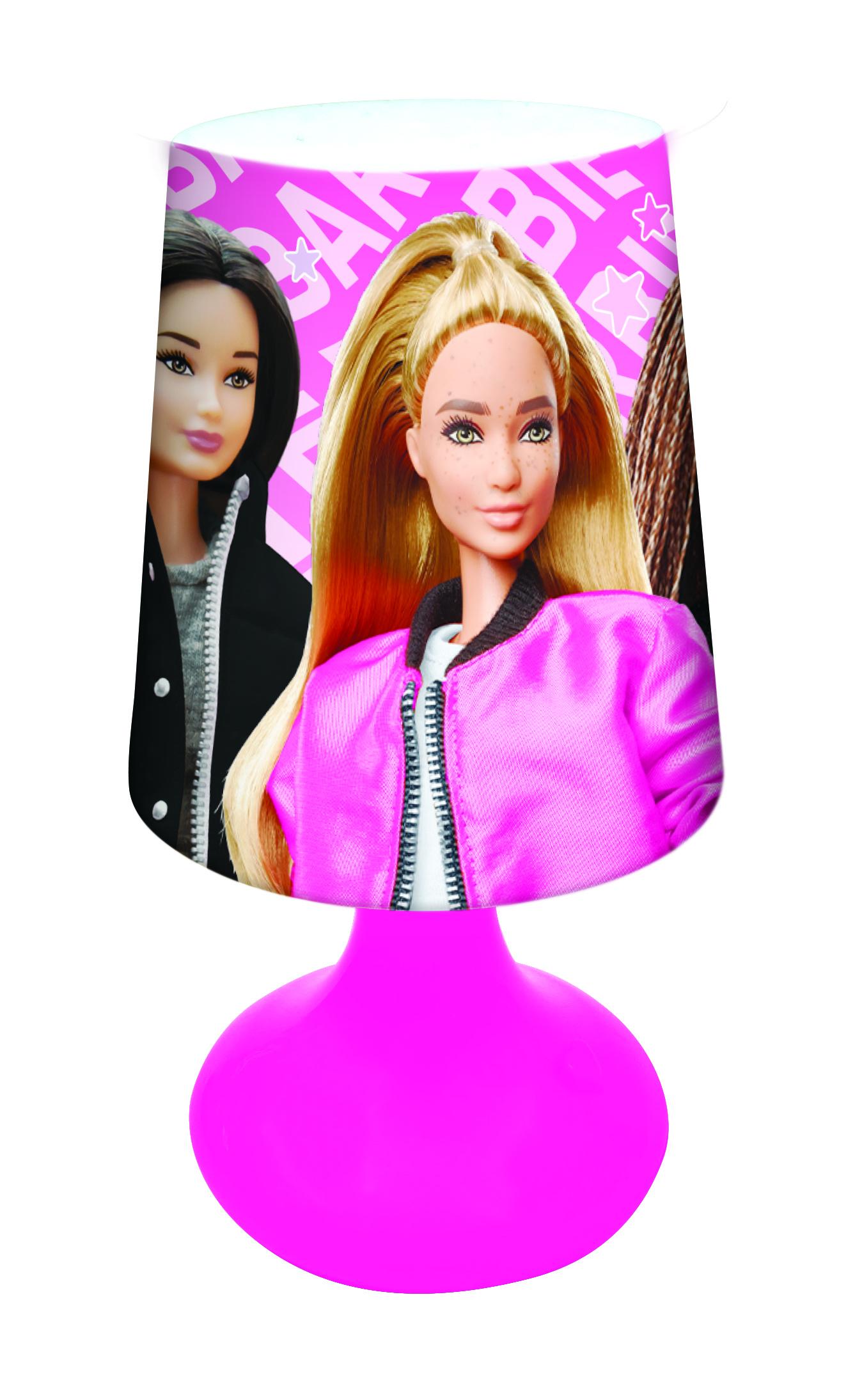 Mini lampe de chevet veilleuse sans fil Barbie, LEXIBOOK