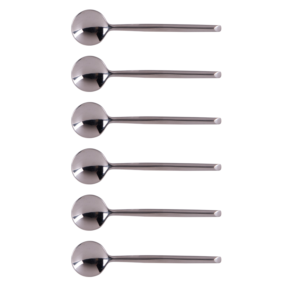 Coffret de 6 cuillères moka Elite 11 cm, TABLE PASSION
