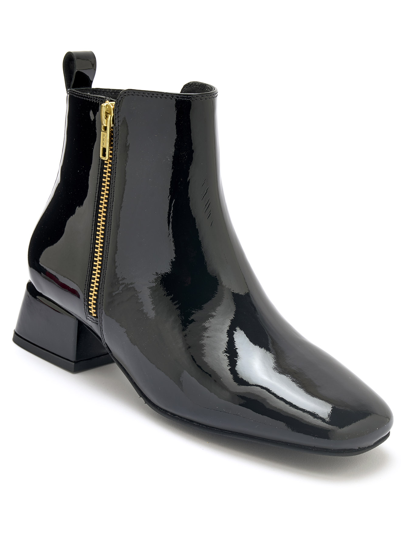 Boots vernies en cuir, PEDICONFORT