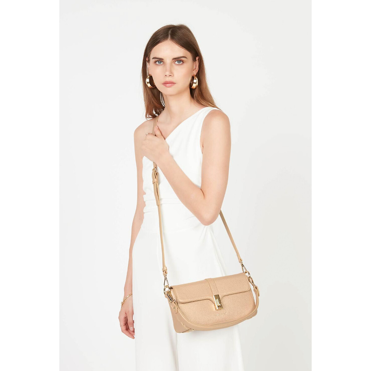 Foulonne Milano Baguette Bag in Leather