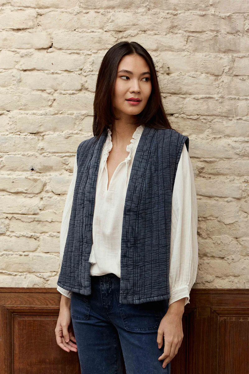 Veste matelassée sans manches, VIVIE, LA PETITE ETOILE