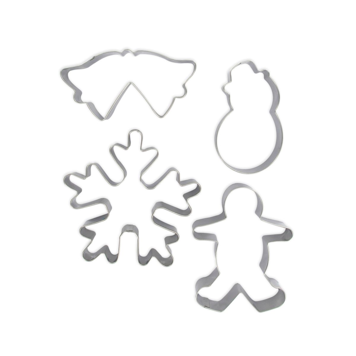 Lot de 4 emporte-pièces de Noël, ZENKER