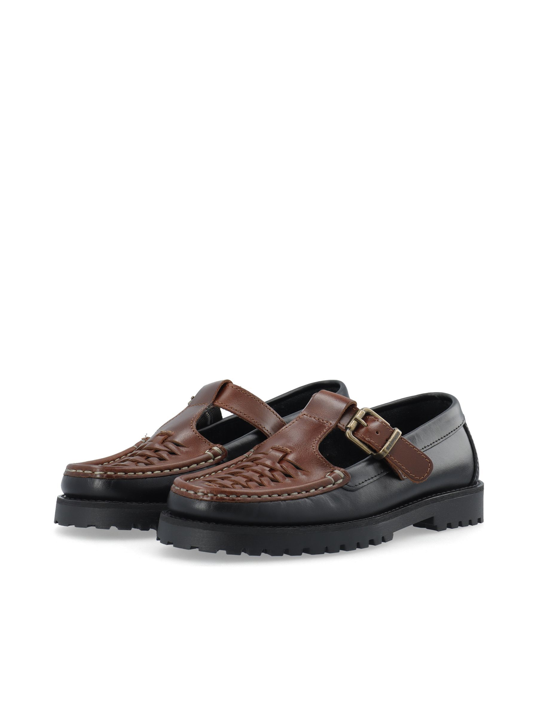 Chaussures Mary Jane, BIANCO