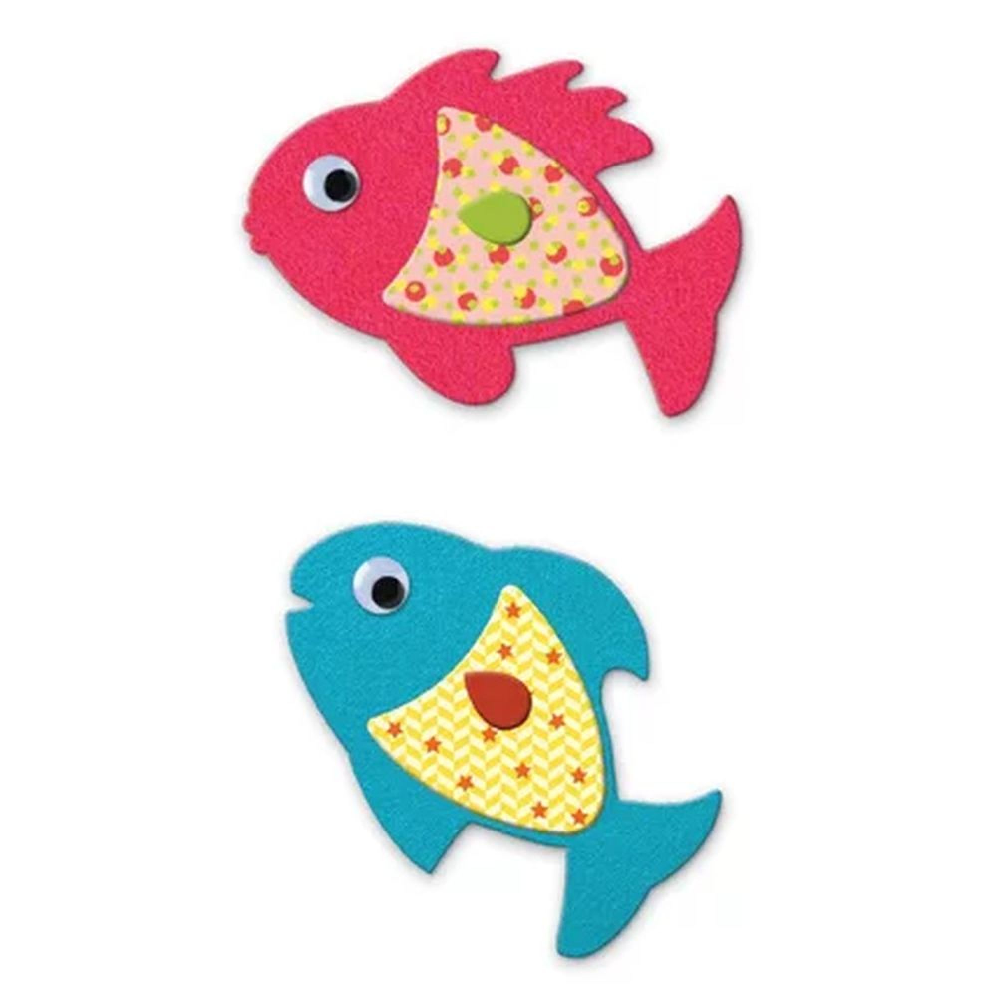 Gommettes j'aime les poissons, DJECO