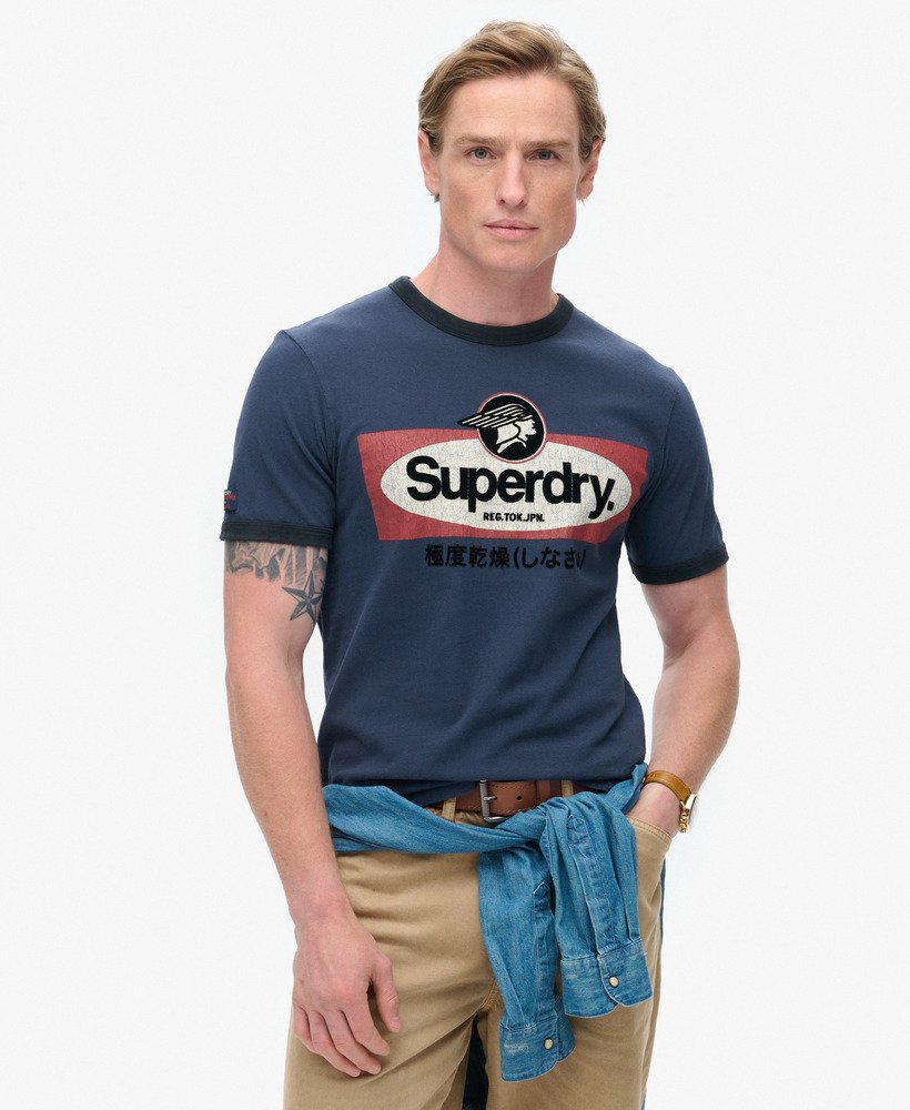 T-shirt à motif Core Logo, SUPERDRY