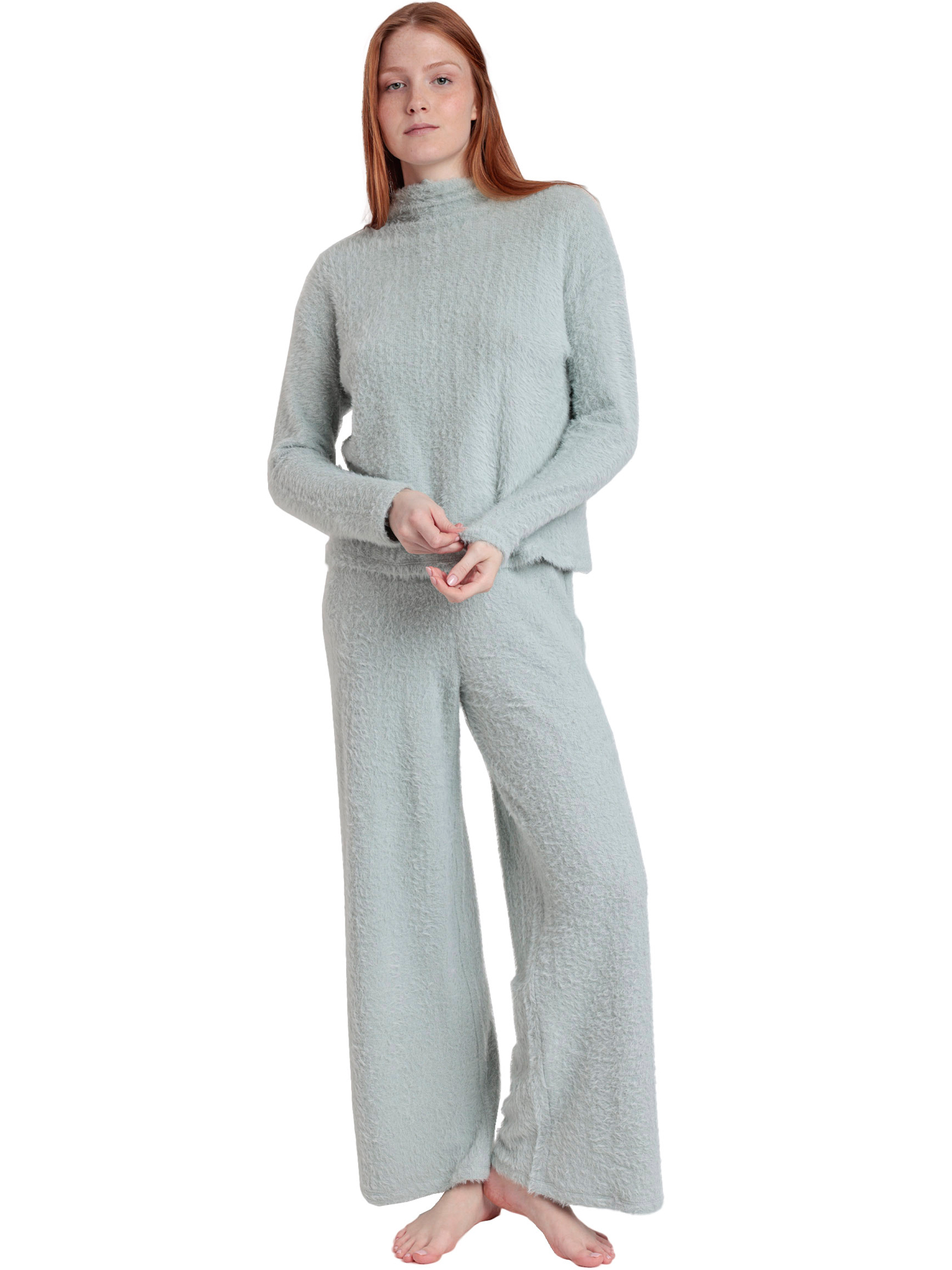 Pyjama pantalon top manches longues Furry, ADMAS