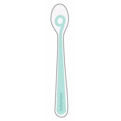 Cuillère silicone 1er âge Baby Spoon Azur BABYMOOV