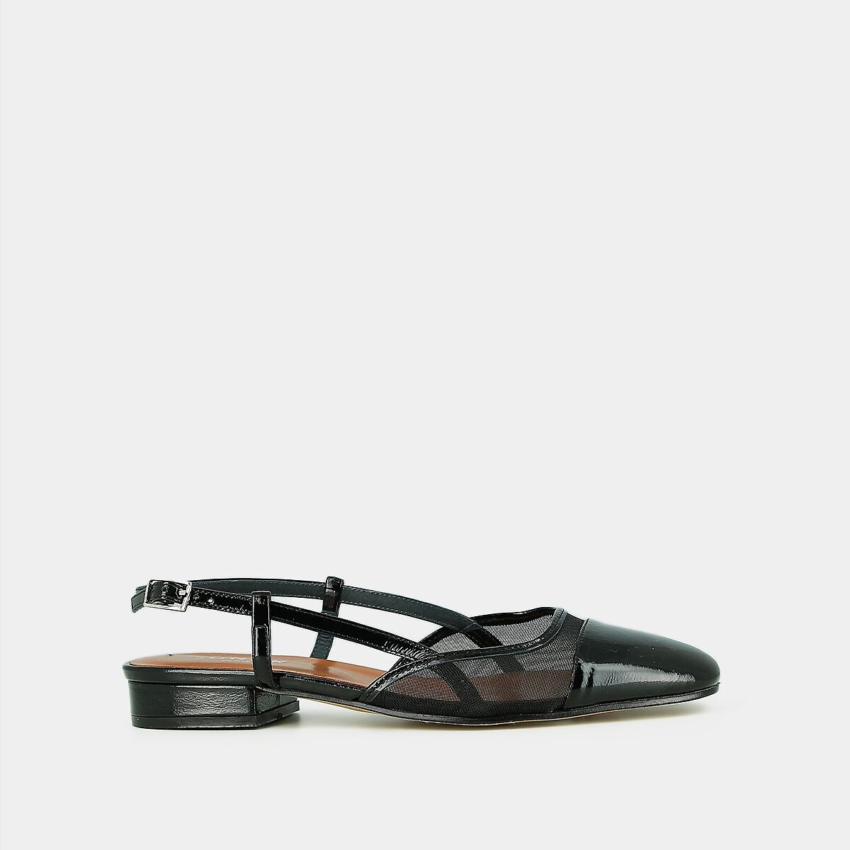 Slingback mesh ballerina's Dhapille