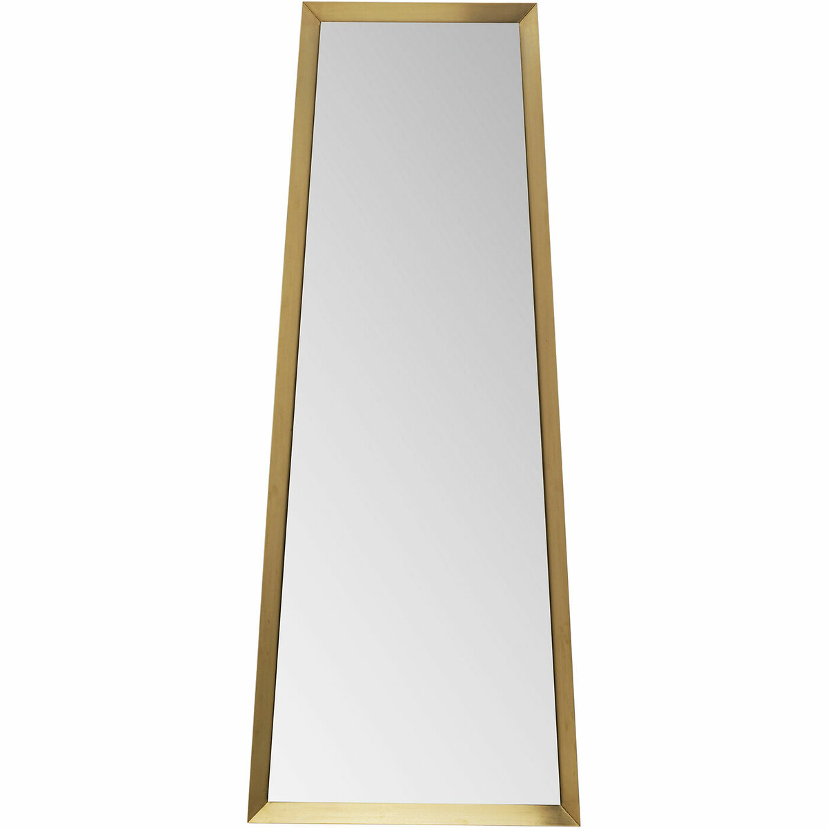 Wandspiegel Arezzo Brass Trapez 65(45)x160cm, KARE DESIGN