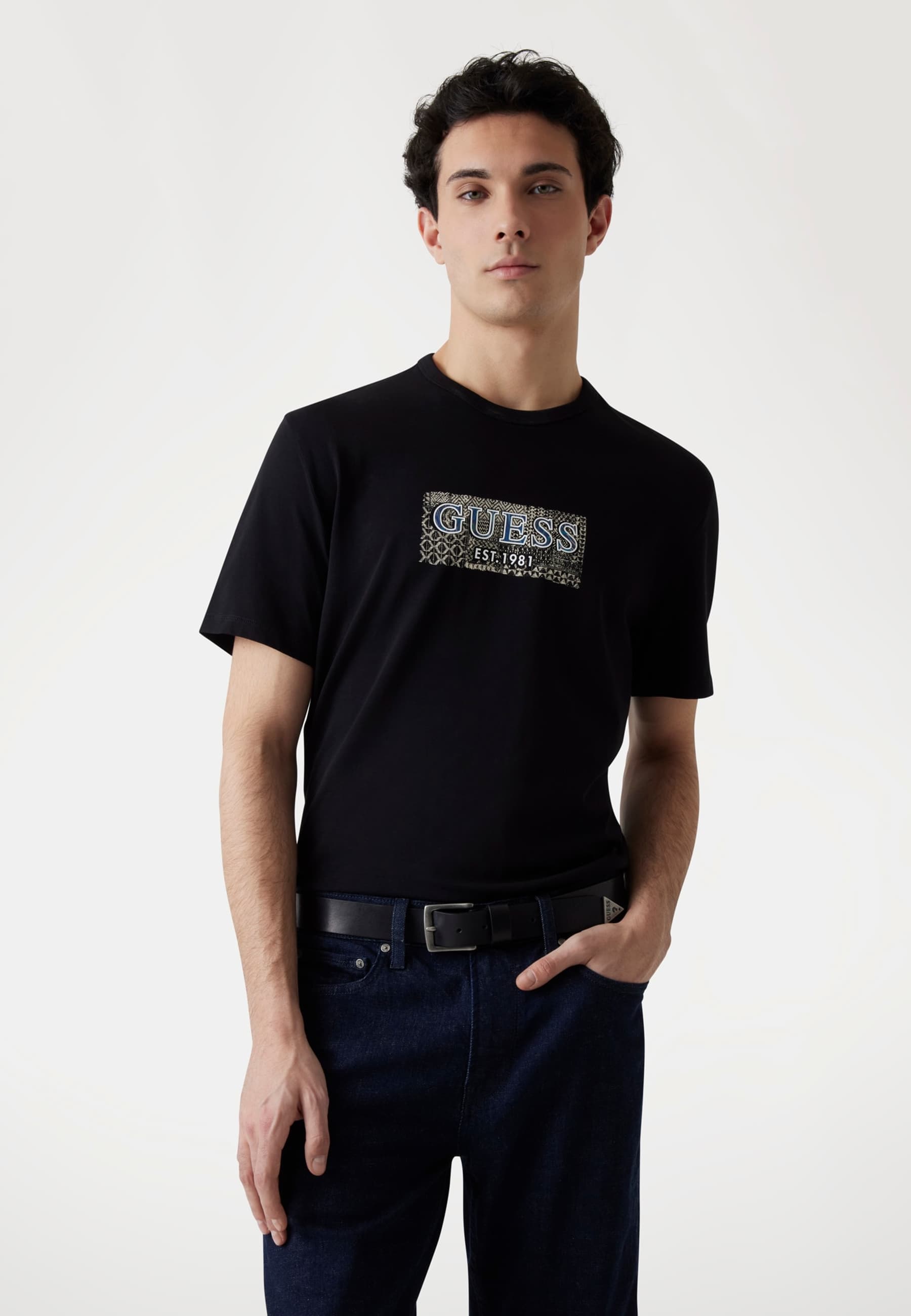 T-Shirt Logo Frontal, GUESS