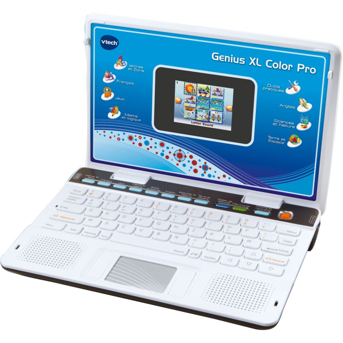Ordinateur enfant Genius XL Color Pro bilingue gris, VTECH